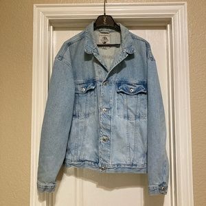VINTAGE Banana Republic Mens Blue Jean Jacket L